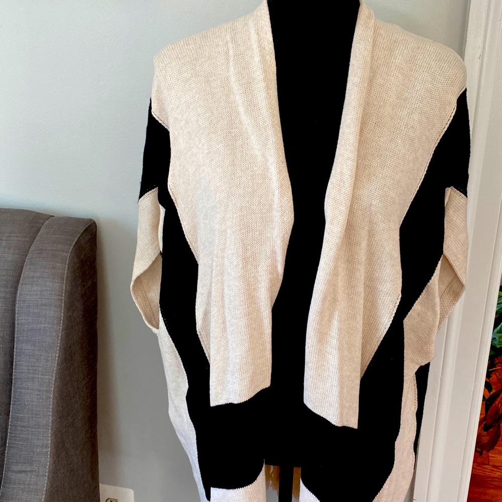 Fun fringe poncho/cardigan